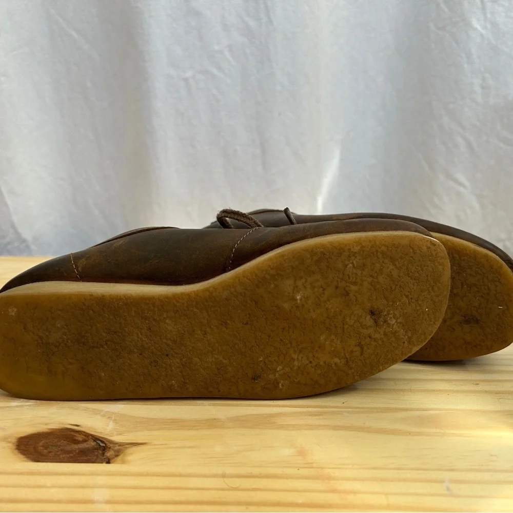 Clark’s Wallabee Ouled Brown Leather Women Size 7.5 - Picture 5 of 6